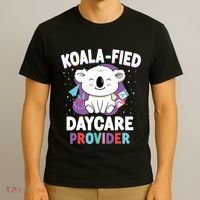 Childcare Daycare Provider Teacher Babysitter Koala T-Shirt thumb 3