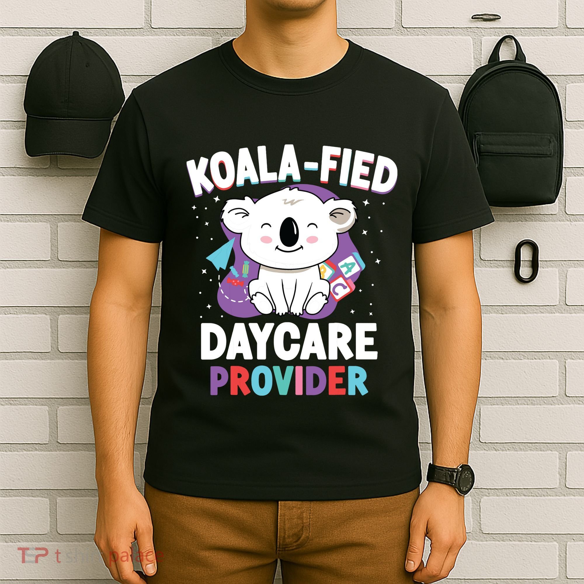 Childcare Daycare Provider Teacher Babysitter Koala T-Shirt