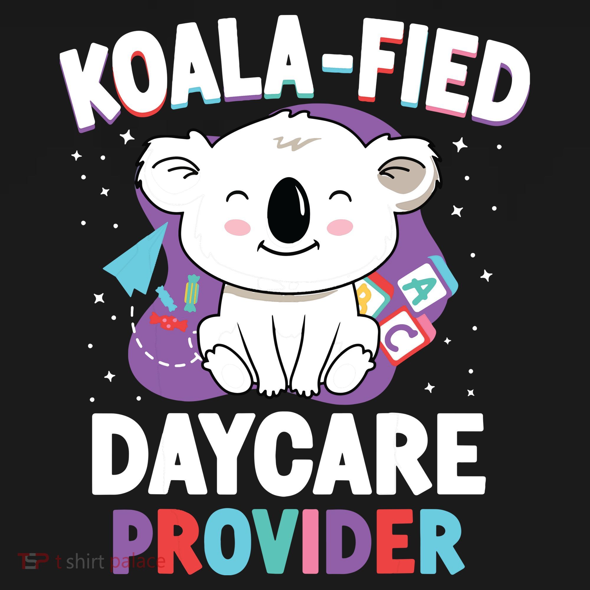 Childcare Daycare Provider Teacher Babysitter Koala Women's Hoodie