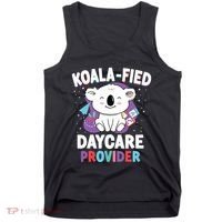 Childcare Daycare Provider Teacher Babysitter Koala Tank Top thumb 0