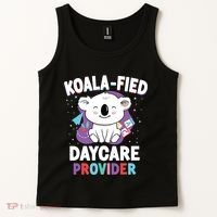 Childcare Daycare Provider Teacher Babysitter Koala Tank Top thumb 2