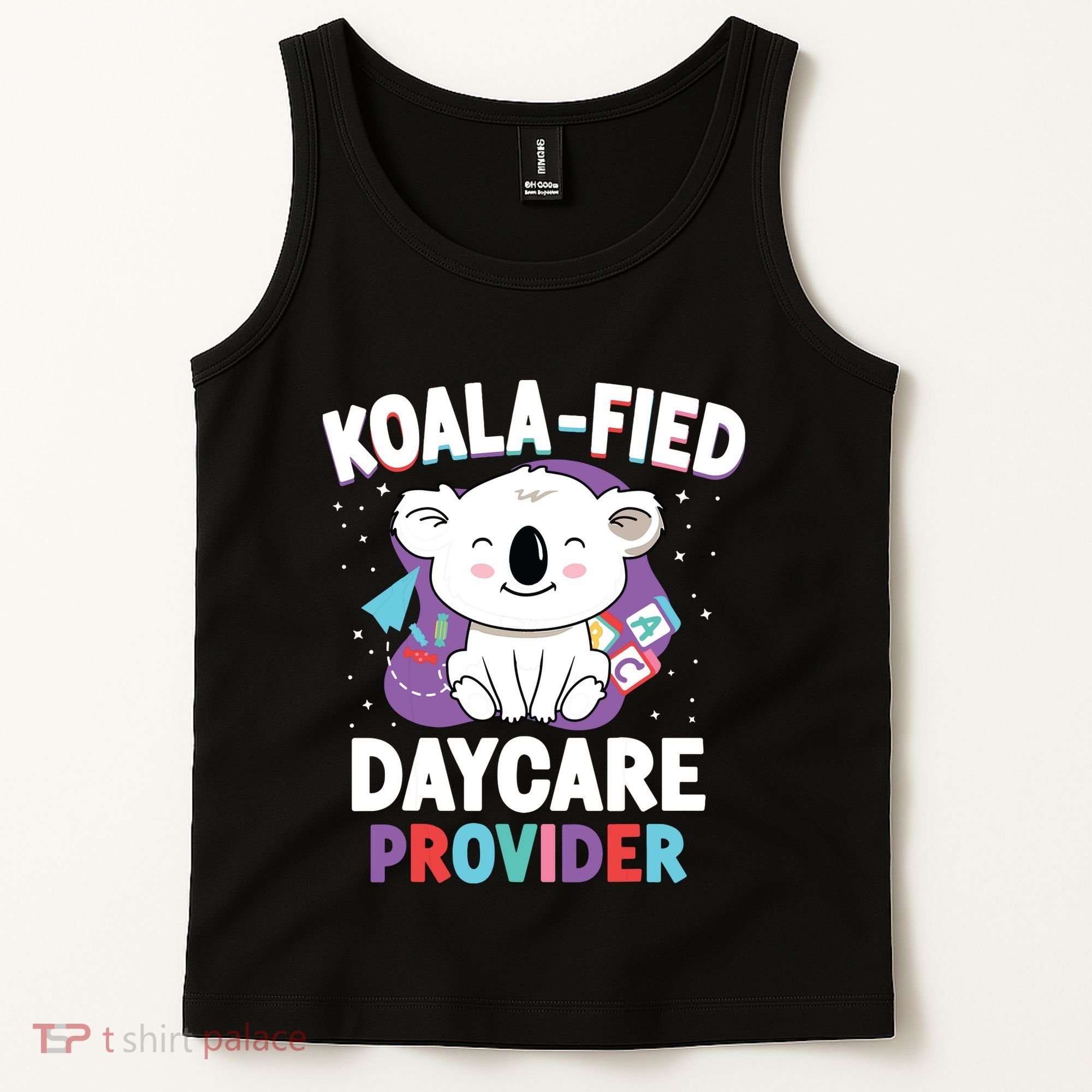 Childcare Daycare Provider Teacher Babysitter Koala Tank Top