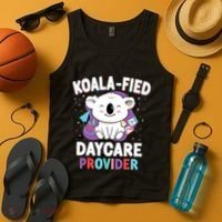 Childcare Daycare Provider Teacher Babysitter Koala Tank Top thumb 4