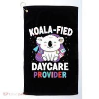 Childcare Daycare Provider Teacher Babysitter Koala Golf Towel thumb 0