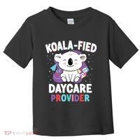 Childcare Daycare Provider Teacher Babysitter Koala Toddler T-Shirt thumb 0