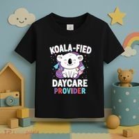 Childcare Daycare Provider Teacher Babysitter Koala Toddler T-Shirt thumb 3