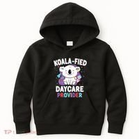Childcare Daycare Provider Teacher Babysitter Koala Kids Hoodie thumb 0