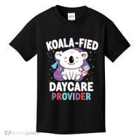 Childcare Daycare Provider Teacher Babysitter Koala Kids T-Shirt thumb 0