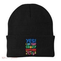 Childcare Daycare Provider Teacher Babysitter Yes I Am That Beanie thumb 0