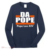 Chicago Da Pope Leo XIV Cardinal Robert Prevost Long Sleeve Shirt thumb 0