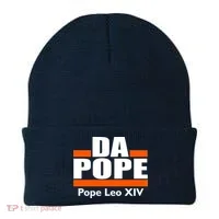 Chicago Da Pope Leo XIV Cardinal Robert Prevost Beanie thumb 0