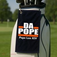 Chicago Da Pope Leo XIV Cardinal Robert Prevost Golf Towel thumb 2