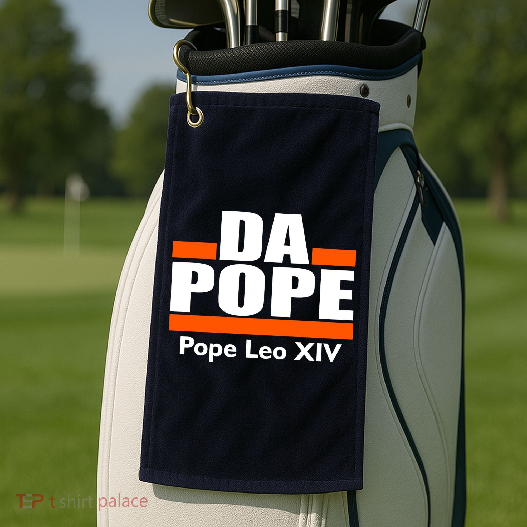Chicago Da Pope Leo XIV Cardinal Robert Prevost Golf Towel