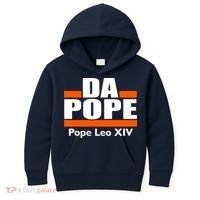 Chicago Da Pope Leo XIV Cardinal Robert Prevost Kids Hoodie thumb 0
