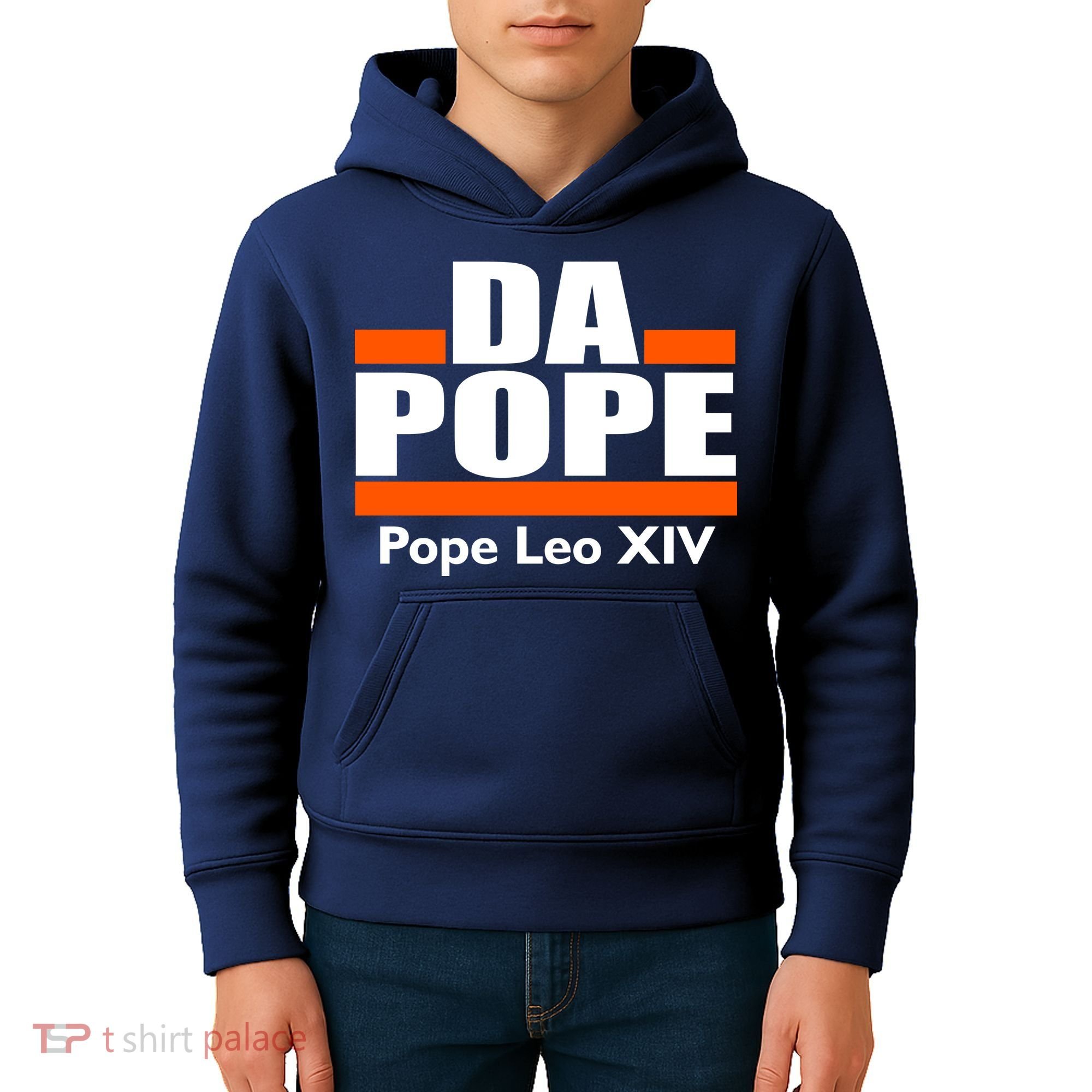 Chicago Da Pope Leo XIV Cardinal Robert Prevost Kids Hoodie
