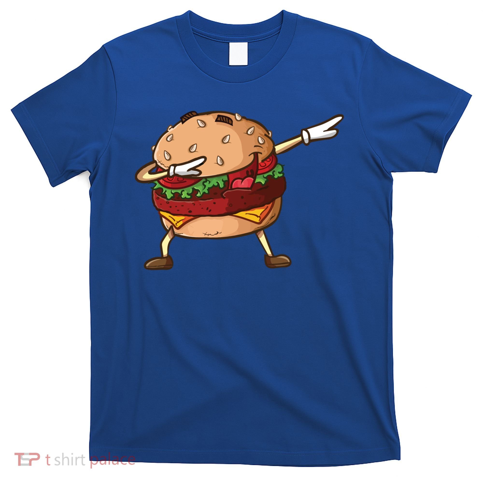 Cheeseburger Dab Pose Dabbing Dance National Burger Day Pun Meaningful Gift T-Shirt