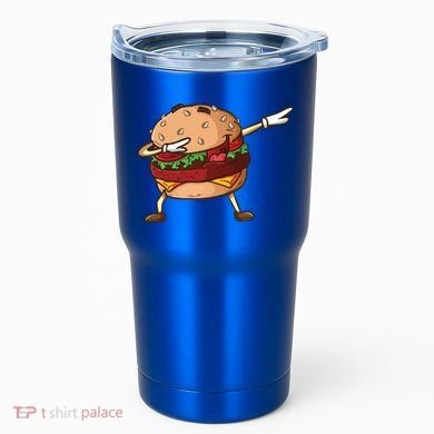 Cheeseburger Dab Pose Dabbing Dance National Burger Day Pun Meaningful Gift Tumbler