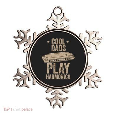 Cool Dads Play Harmonica Harmonica Gift Musician Blues Gift Ornament