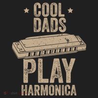 Cool Dads Play Harmonica Harmonica Gift Musician Blues Gift Hat thumb 2
