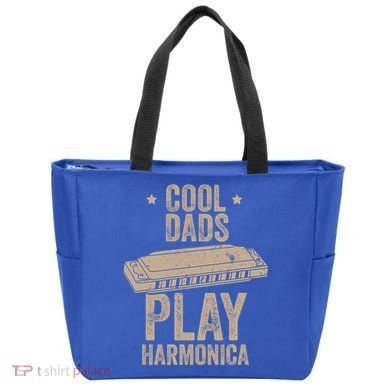 Cool Dads Play Harmonica Harmonica Gift Musician Blues Gift Bag