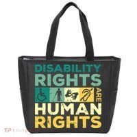 Cool Disability Rights Are Human Rights Support Caregivers Tote Bag thumb 0