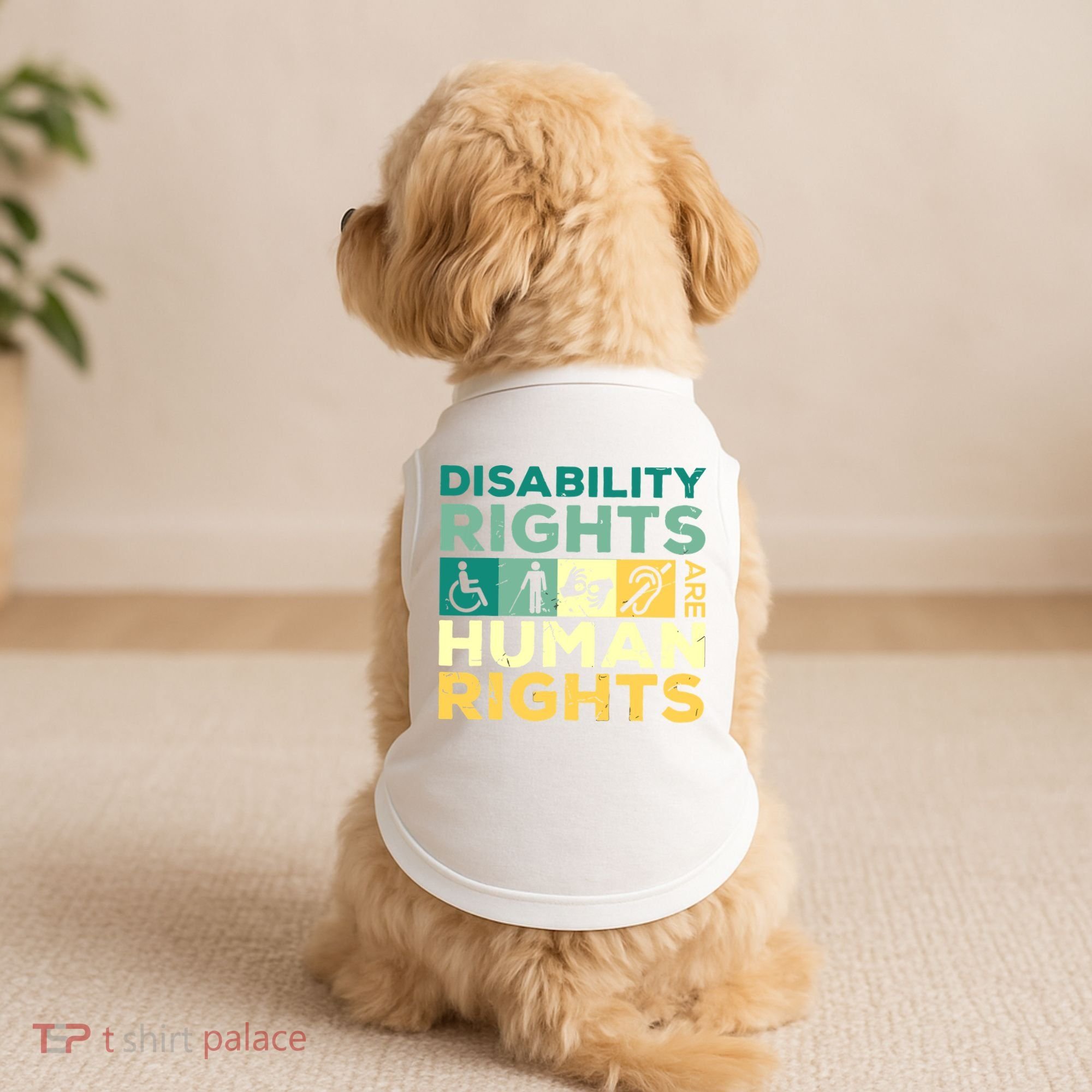 Cool Disability Rights Are Human Rights Support Caregivers Doggie Tank