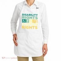 Cool Disability Rights Are Human Rights Support Caregivers Apron thumb 2