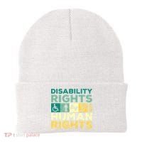 Cool Disability Rights Are Human Rights Support Caregivers Beanie thumb 0