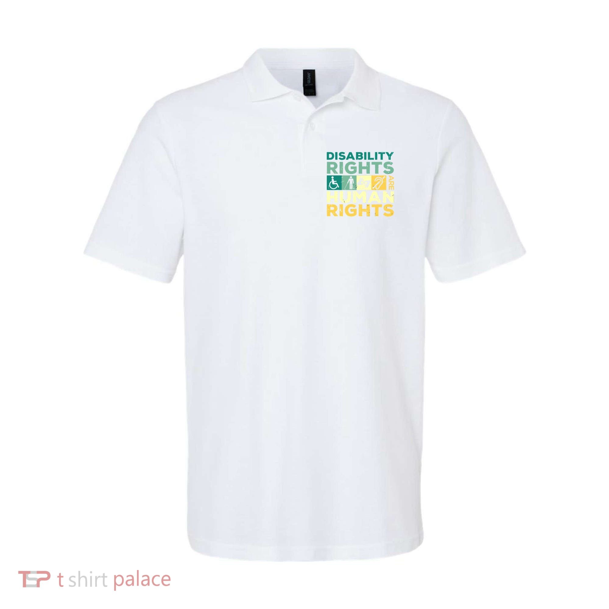 Cool Disability Rights Are Human Rights Support Caregivers Polo