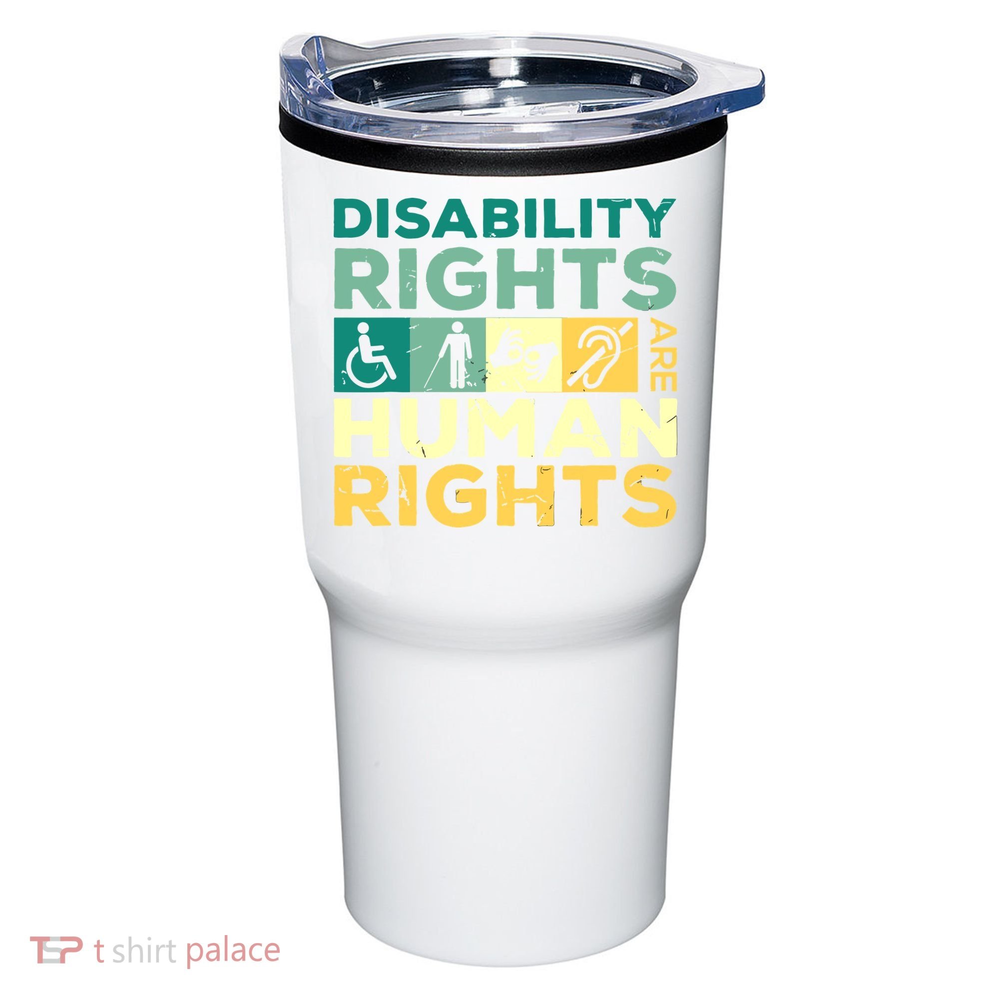 Cool Disability Rights Are Human Rights Support Caregivers Tumbler