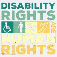 Cool Disability Rights Are Human Rights Support Caregivers Mousepad thumb 1