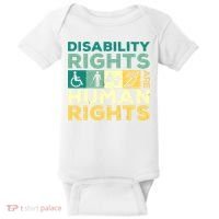 Cool Disability Rights Are Human Rights Support Caregivers Baby Bodysuit thumb 0