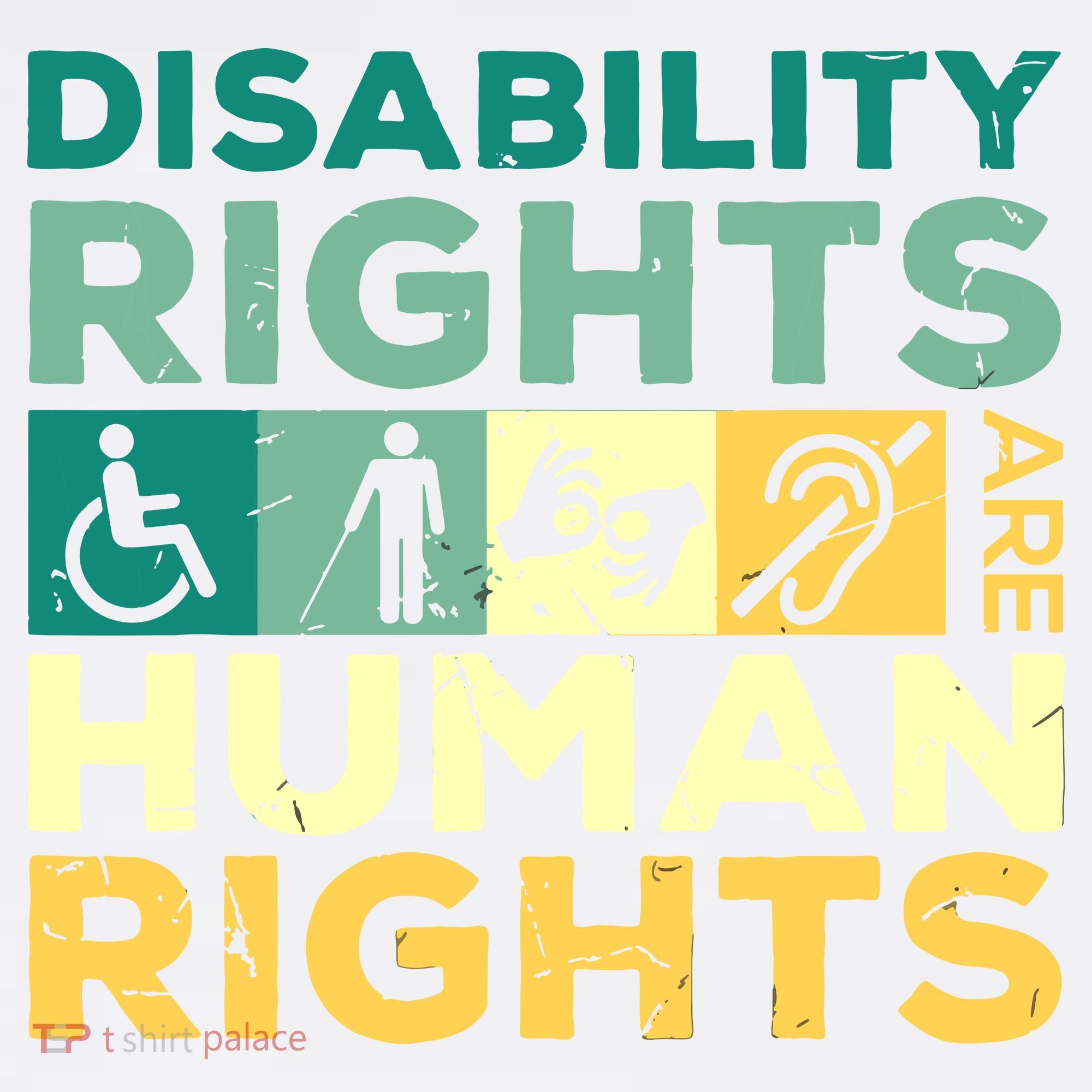 Cool Disability Rights Are Human Rights Support Caregivers Visor