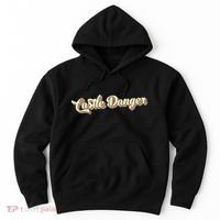 Castle Danger Retro Art Baseball Hoodie thumb 0