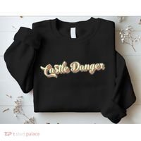 Castle Danger Retro Art Baseball Sweatshirt thumb 2