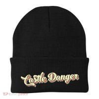 Castle Danger Retro Art Baseball Beanie thumb 0