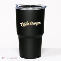 Castle Danger Retro Art Baseball Tumbler thumb 0
