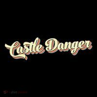 Castle Danger Retro Art Baseball Ornament thumb 1