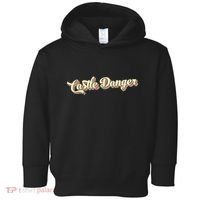 Castle Danger Retro Art Baseball Toddler Hoodie thumb 0