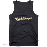 Castle Danger Retro Art Baseball Tank Top thumb 0