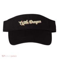 Castle Danger Retro Art Baseball Visor thumb 0