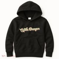Castle Danger Retro Art Baseball Kids Hoodie thumb 0
