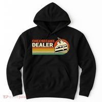 Cheesecake Dealer Retro Sweets Goodies Desserts Cheesecake Hoodie thumb 0