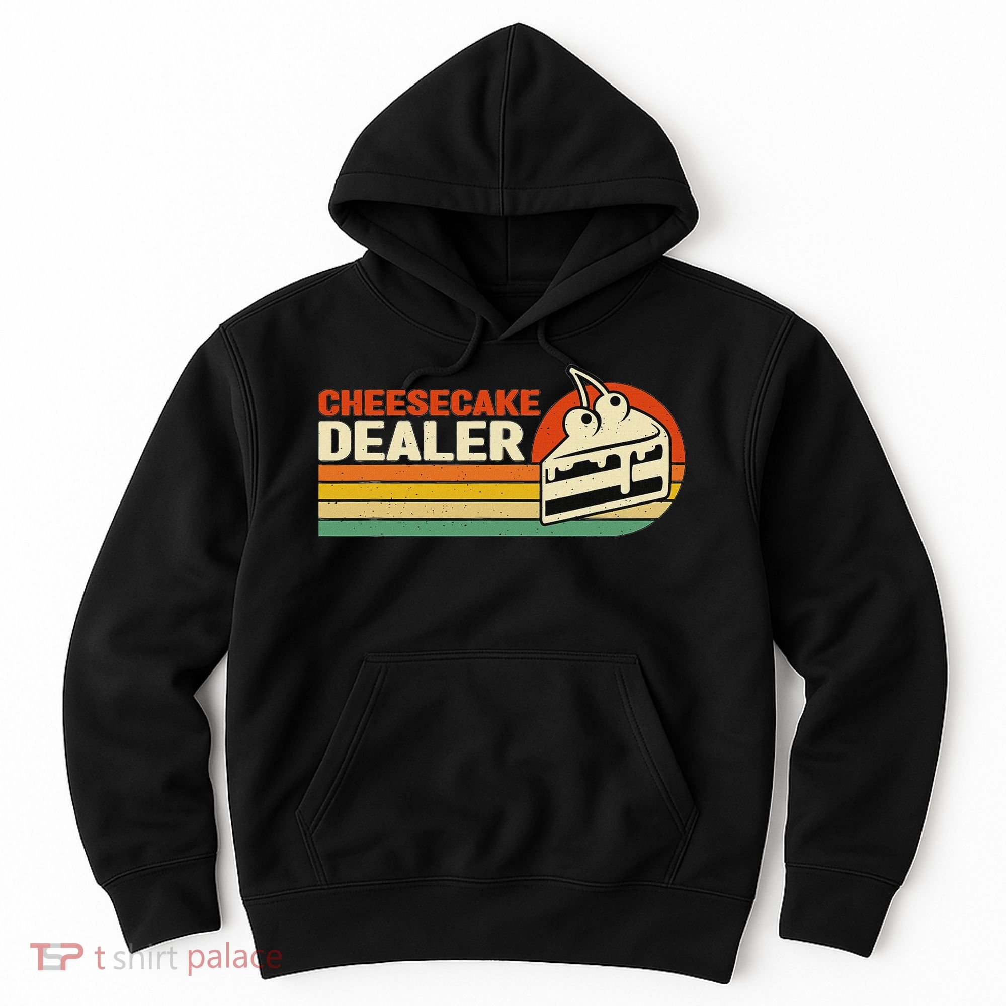 Cheesecake Dealer Retro Sweets Goodies Desserts Cheesecake Hoodie