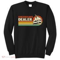 Cheesecake Dealer Retro Sweets Goodies Desserts Cheesecake Sweatshirt thumb 0