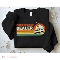 Cheesecake Dealer Retro Sweets Goodies Desserts Cheesecake Sweatshirt thumb 2