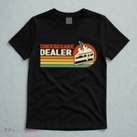 Cheesecake Dealer Retro Sweets Goodies Desserts Cheesecake T-Shirt thumb 5