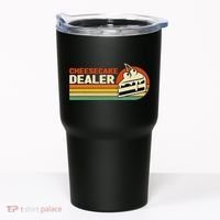 Cheesecake Dealer Retro Sweets Goodies Desserts Cheesecake Tumbler thumb 0
