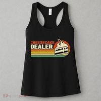 Cheesecake Dealer Retro Sweets Goodies Desserts Cheesecake Women's Tank Top thumb 3