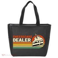 Cheesecake Dealer Retro Sweets Goodies Desserts Cheesecake Tote Bag thumb 0